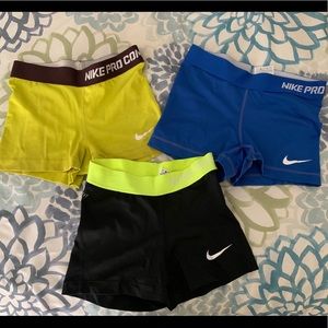 Nike Shorts - Nike Pro Combat shorts lot Nike Shorts - Nike Pro Combat shorts lot